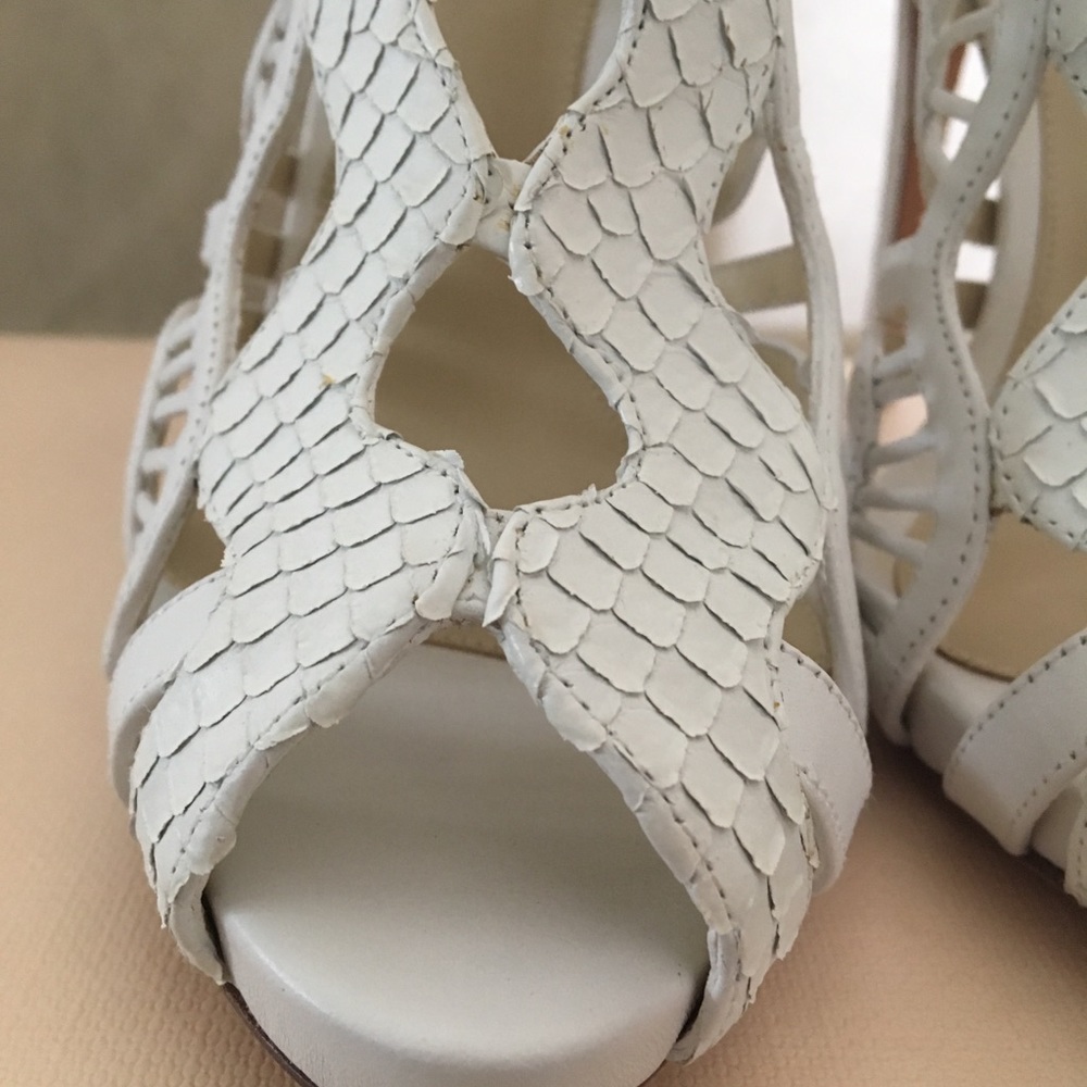 Alexandre Birman Python Sandal - image 8